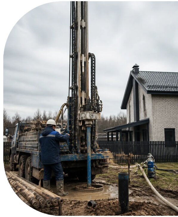 Бурение скважин на воду под ключ в Кизилюрте от 123912 р. | АПаруса-Кзт